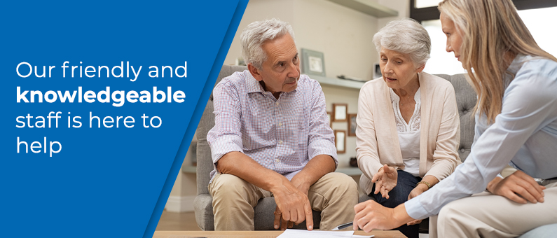 Our knowledgeable staff is here to help